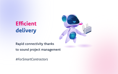 Efficient delivery: Rapid connectivity thanks to sound project management